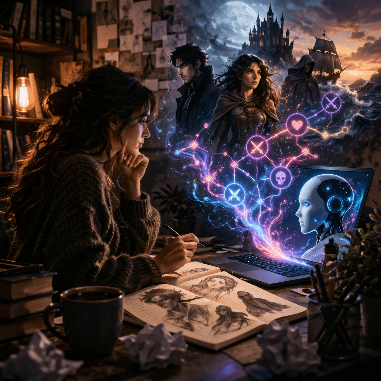 Explorando Nuevas Dimensiones: Cómo la IA Puede Transformar tus Personajes y Tramas